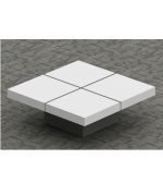Cross Coffee Table - Space Master Office Furniture