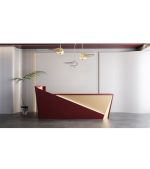 Diamond Reception Desk - Space Master Office Furniture