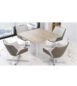 Square Conference Desk - Space Master Office Furniture