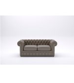 Chesterfield Two Seater Gray Sofa - Space Master Office Furniture