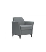Collin Single Seater Gray Sofa - Space Master Office Furniture
