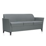 Collin Three Seater Gray Sofa