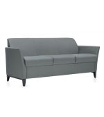 Collin Three Seater Gray Sofa - Space Master Office Furniture