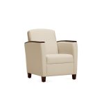 Cozy Single Seater White Sofa