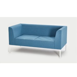 Layla Two Seater Light Blue Sofa