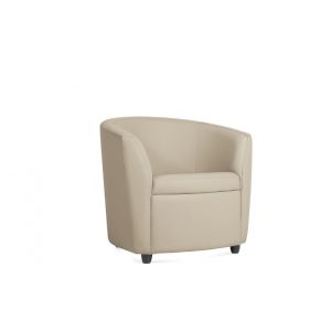 Nora Single Seater White Sofa