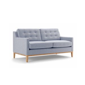 Nova Two Seater White Sofa