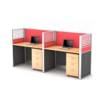 2 Pax Linier Workstation