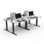 height adjustable desk dubai by Space Master