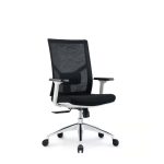 ALI Mesh Meeting Chair With White Back - Space Master Office Chair Supplier Dubai