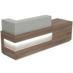 large reception desk dubai by Space Master
