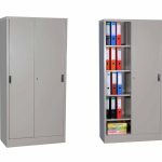 Luc Steel Sliding Door Cupboard