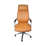 Thorny Brown Color Executive High Back Chair - Space Master Office Furniture
