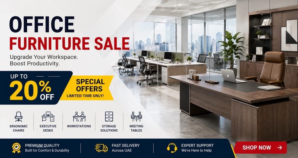Office Furniture Sale – Enjoy special offers and save up to 20% on premium office furniture. Shop desks, chairs, and workstations today!