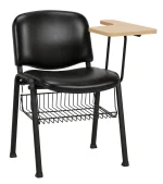 Training Chair With Writing Pad Without Wheel | SpaceMaster Office Furniture Dubai
