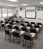 training-chair-with-writing-pad