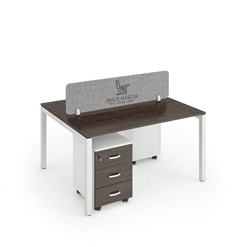 SMW-Workstation-Desks-Face-two-Face The Space Master Modular Dual-Person Workstation System is engineered to optimize open-plan office layouts with built-in acoustic privacy, integrated lockable storage, and durable commercial-grade finishes.