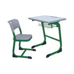 Ergonomic Student Desk and Chair Set Blue Color | Modern Classroom Furniture