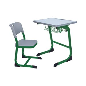 Upgrade classrooms with durable, ergonomic student desk and chair sets featuring heavy-duty steel frames, built-in wire storage racks, and pencil grooves.