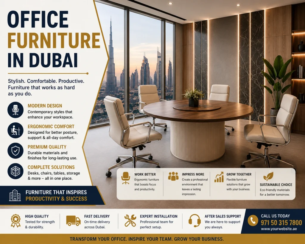 office furniture in dubai