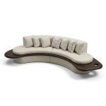 Curved Modular Sectional Sofa