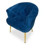 Kensington Velvet Armchair