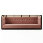 Linear Cane Long Lounge
